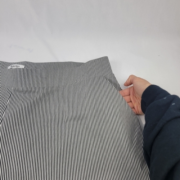 NWT Savion Jack Skellington Nightmare Before Xmas stripe strech Bermuda shorts - Picture 3 of 5